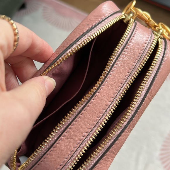 Tory Burch Perry Bomb glazed mini bag pink - Picture 12 of 13